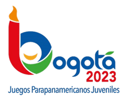 Logotipo oficial de los Juegos Parapanamericanos Juveniles Bogot&aacute; 2023